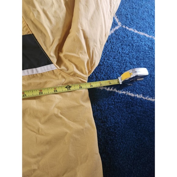 Y2k Vintage B.U.M Equipment Yellow Puffer Ski/Winter Jacket LG - Picture 7 of 13